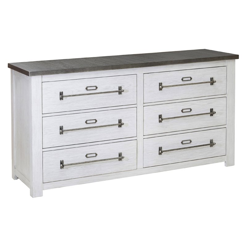 Home Fare Metal Top White Dresser For Sale Online