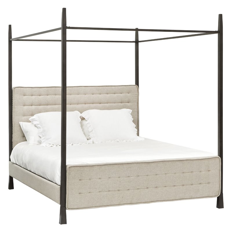 Home Fare Metal Post King Canopy Bed Image Is Loading Home Fare Metal Post King Canopy Bed