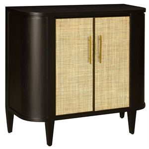 contemporary grill bar cabinet in black