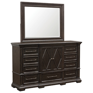 canyon creek dresser in chocolate brown