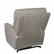 Contemporary Fabric Lift Chair with Power Headrest in Stonewash Dove Gray