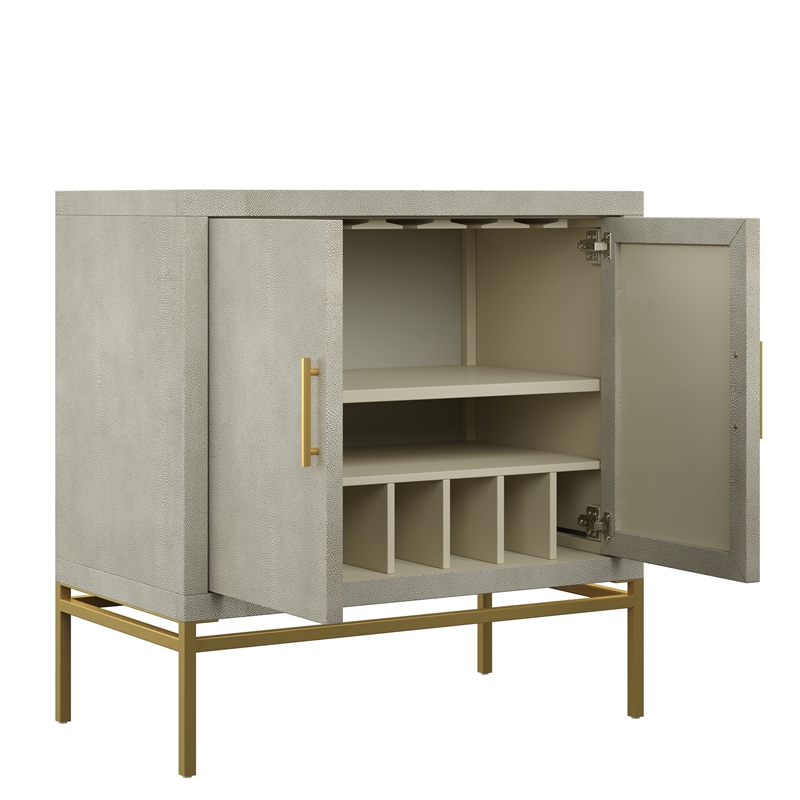 Scott Living Topanga Bar in Gray Cymax Business