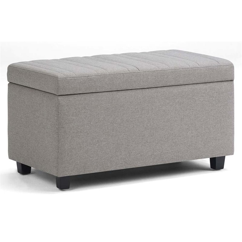 Natural Greigenatural Greige Fabric Storage Ottoman Bench In Dove Gray Dailymail - Black And White Fabric Storage Bench Natural Greigenatural Greige Fabric Storage Ottoman Bench In Dove Gray Dailymail - Black And White Fabric Storage Bench