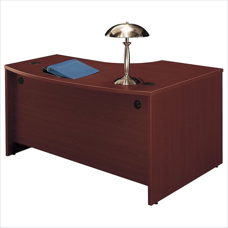 BBF Series C 60W x 43D LH L Bow Desk Shell   WC36733