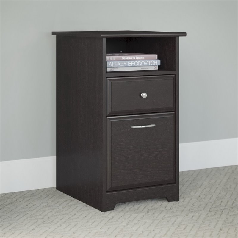 Bush Cabot 2 Drawer File in Espresso Oak WC3185203