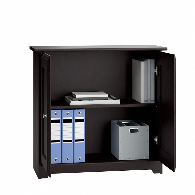 Cabot Small Storage Cabinet With Doors, Narrow Storage Cabinets With Doors And Shelves