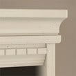 Fairview 5 Shelf Bookcase in Antique White - Engineered Wood