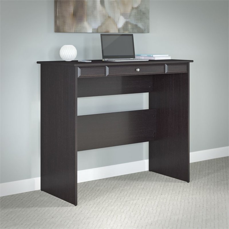 Bush Furniture Cabot Collection Standing Desk In Espresso Oak Bush Furniture Cabot Collection Standing Desk In Espresso Oak Wc31819 03