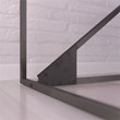 Bush Furniture Refinery 62W Industrial Desk in Rustic Gray