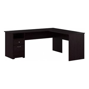 Cabot 72W L Shaped Computer Desk with File