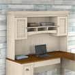Fairview Hutch for L Shaped Desk in Antique White - Engineered Wood