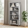 Salinas Tall 5 Shelf Bookcase in Cape Cod Gray - Engineered Wood