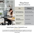 Salinas Tall 5 Shelf Bookcase in Cape Cod Gray - Engineered Wood