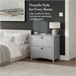 Salinas 2 Drawer Lateral File Cabinet in Cape Cod Gray - Engineered Wood