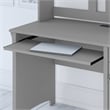 Bush Furniture Salinas Mission Engineered Wood Desk Office Suite in Gray