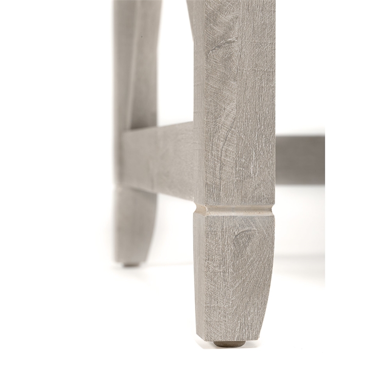 Bush Furniture Key West 60W L Shaped Desk with File in Washed