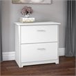 Cabot 2 Drawer Lateral File Cabinet in White - Engineered Wood