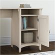 Bush Furniture Salinas 55W Corner Desk with File Cabinet & 5 Shelf Bookcase