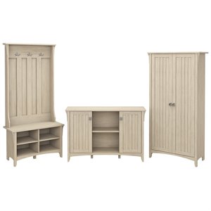 Bush Furniture Salinas Entryway Storage Set with Accent Cabinets