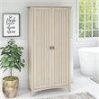 Bush Furniture Salinas Bathroom Storage Cabinet with Doors in Antique White
