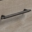 Bush Furniture Key West Console Table with Drawers & Shelves in Washed Gray