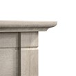 Bush Furniture Key West Console Table with Drawers & Shelves in Washed Gray