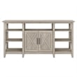 Bush Furniture Key West Tall TV Stand for 65 Inch TV in Washed Gray