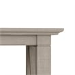Bush Furniture Key West Tall TV Stand for 65 Inch TV in Washed Gray