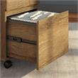 Latitude 2 Drawer Mobile File Cabinet - Engineered Wood