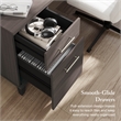 Somerset 72W 3 Position Sit to Stand L Desk in Storm Gray - Engineered Wood