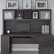 Somerset 72W Desk Hutch - Engineered Wood