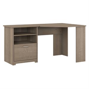 Bush Furniture Cabot 60W Corner Desk with Storage