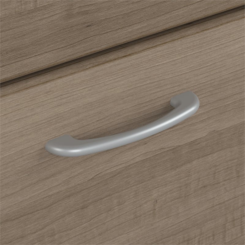 Cabot 2 Drawer Lateral File Cabinet in Ash Gray - Engineered Wood