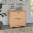 Cabot 2 Drawer Lateral File Cabinet in Natural Maple - Engineered Wood