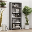 Somerset Tall 5 Shelf Bookcase in Platinum Gray - Engineered Wood
