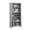 Somerset Tall 5 Shelf Bookcase in Platinum Gray - Engineered Wood