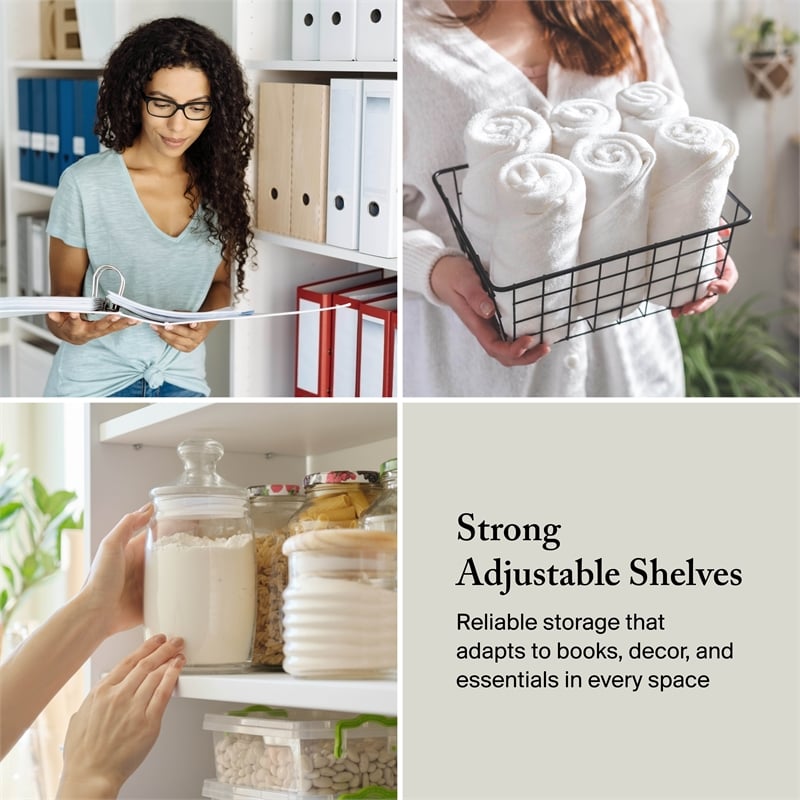 Somerset Tall 5 Shelf Bookcase in Maple Cross - Engineered Wood