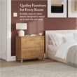Somerset 2 Drawer Lateral File Cabinet in Maple Cross - Engineered Wood