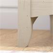 Salinas Tall 5 Shelf Bookcase - Set of 2 in Antique White - Engineered Wood