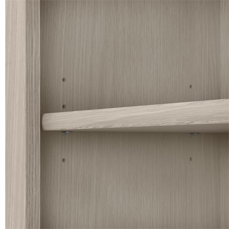 Somerset Tall 5 Shelf Bookcase in Sand Oak - Engineered Wood