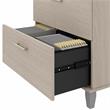 Somerset 2 Drawer Lateral File Cabinet in Sand Oak - Engineered Wood