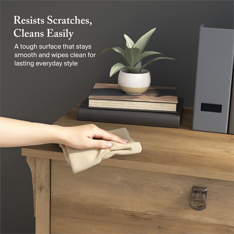 Salinas 2 Drawer Lateral File Cabinet in Reclaimed Pine - Engineered Wood