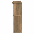 Salinas 60W Hutch for L Shaped Desk in Reclaimed Pine - Engineered Wood