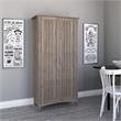 Salinas Kitchen Pantry Cabinet with Doors in Driftwood Gray - Engineered Wood