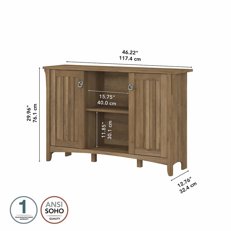 Bush Furniture Salinas Accent Storage, Accent Storage Cabinet With Doors
