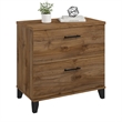 Somerset 2 Drawer Lateral File Cabinet in Fresh Walnut - Engineered Wood