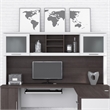 Somerset 72W Desk Hutch - Engineered Wood