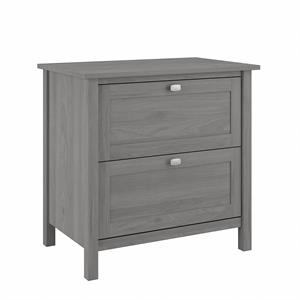 broadview 2 drawer lateral file cabinet in modern gray - engineered wood