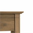 Key West L Desk with Mobile File Cabinet in Reclaimed Pine - Engineered Wood