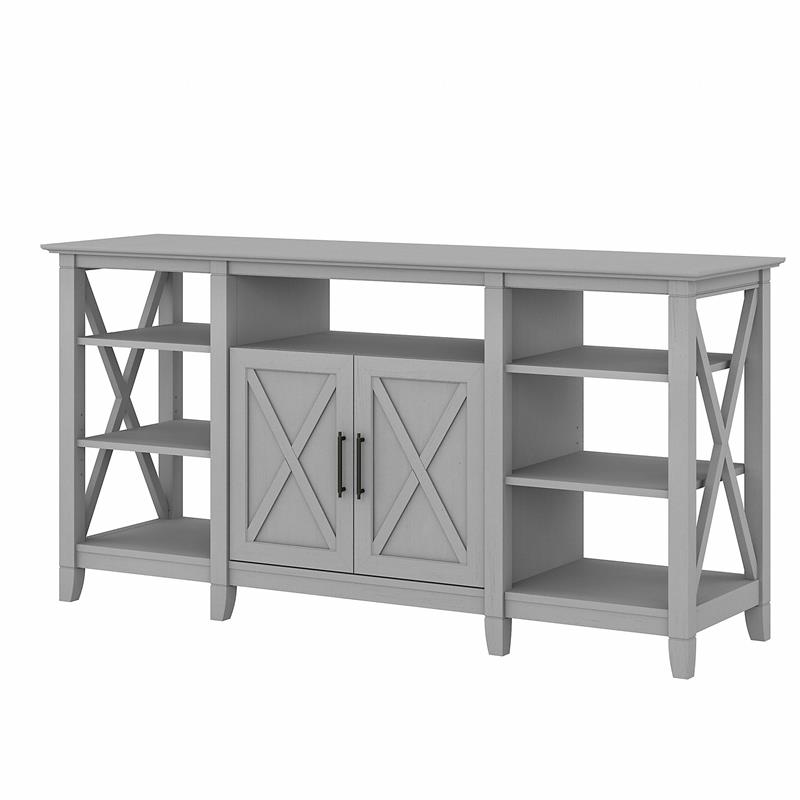 Key West Tall Tv Stand For 65 Inch Tv In Cape Cod Gray Engineered Wood Kwv160cg 03